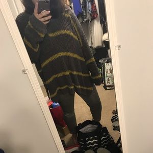 Free People striped sweater
